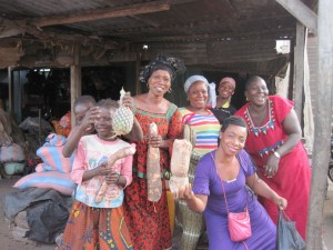 Women in Seguela Market