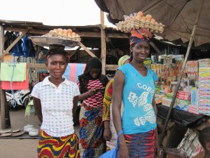 Women in Seguela Market