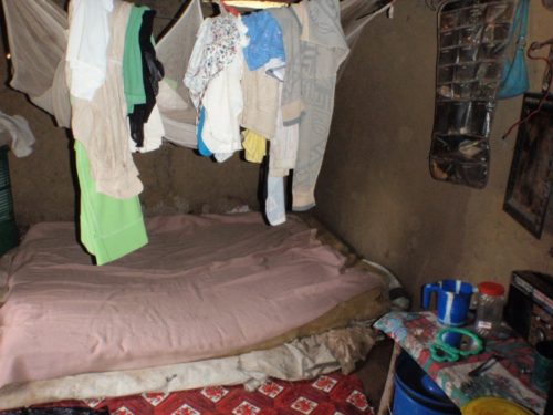 inside house