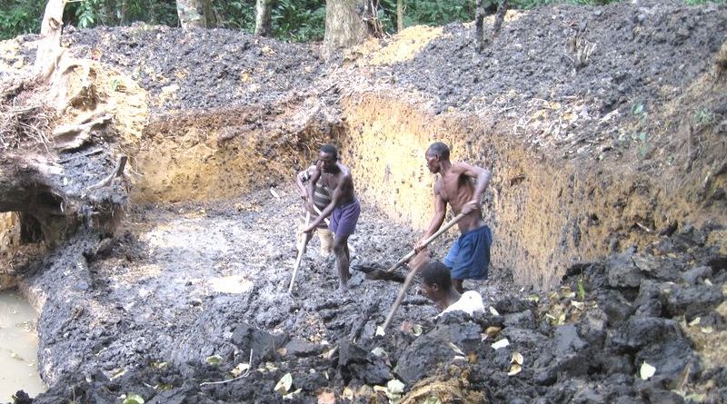 Gbongor Village Artisanal Diamond Mining