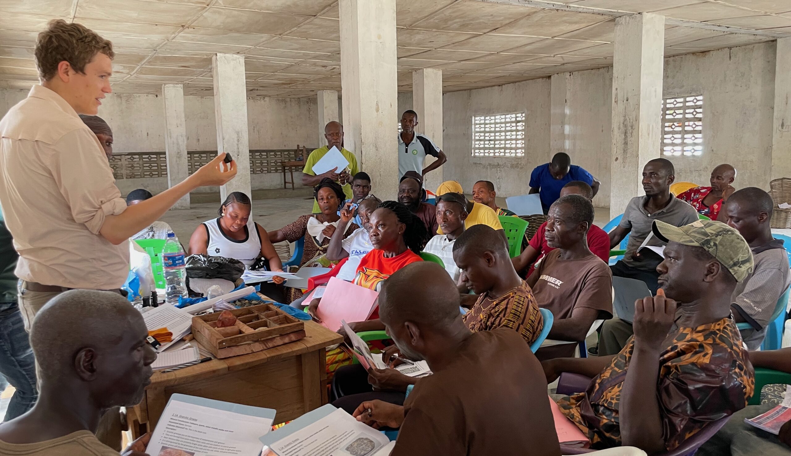responsible diamond mining training workshop